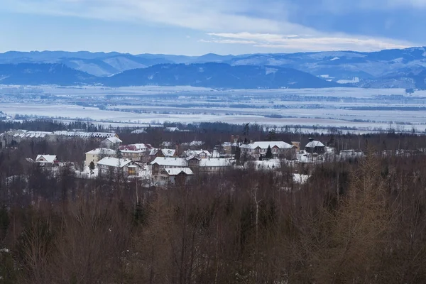 Utsikt över på Dolny Smokovec. — Stockfoto