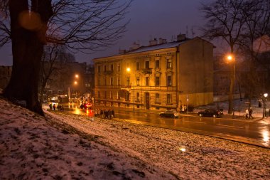 Eski eski şehirde bina tarihi.