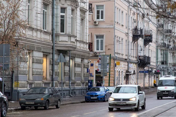 Karayolu Chistoprudny Bulvarı, Moskova.