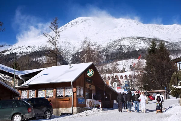 Widok na Wysokie Tatry. — Zdjęcie stockowe