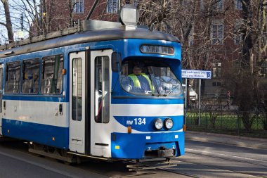 Tramvay Sgp/Lohner E1 Krakow tarihi bölümünde. 