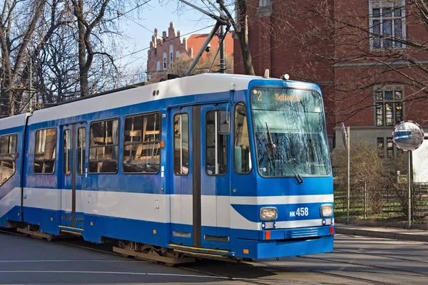 Tramvay adam N8s-Nf Krakow tarihi bölümünde.