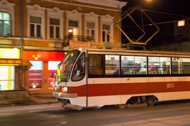 71-405 içinde Samara şehir tramvay. 