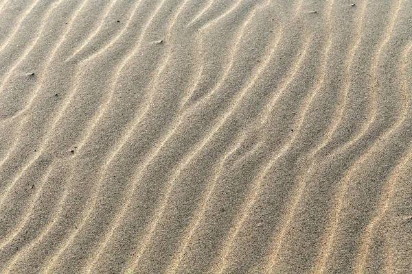 Textur des Flusssandes am Wolgastrand. — Stockfoto