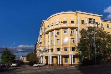 Samara Merkezi eski binalar. 