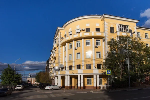 Staré budovy v centru Samara. — Stock fotografie
