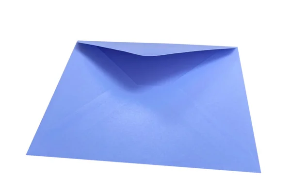 Open blue envelope. — Stock Photo, Image