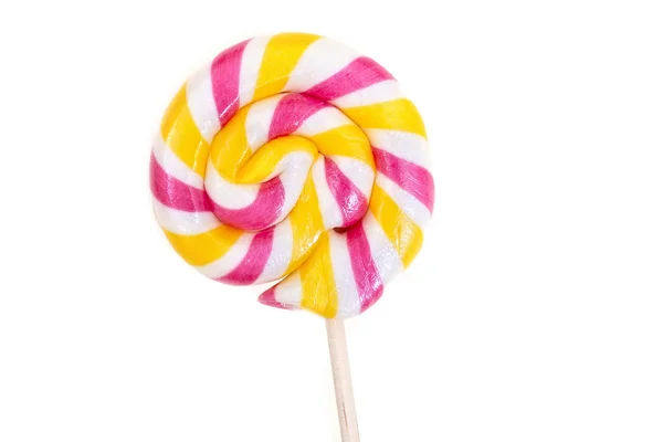 Colorful lollipop in the shape of a circle. — Stock Photo, Image
