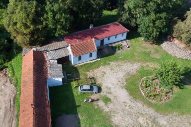 Gök olayları görüntülemek Aziz George'un avluya Victorious kilise Pravdinsk (önceden Friedland), Rusya Federasyonu. 