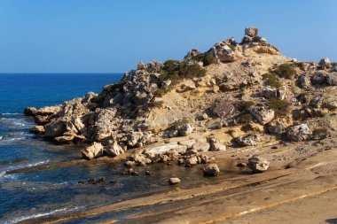 Turtle Beach Alagadi Akdeniz Girne (Girne) Kuzey Kıbrıs Türk Cumhuriyeti'nde yakınındaki.