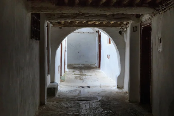 Vista de las antiguas murallas del barrio de Tetuán Medina — Foto de Stock