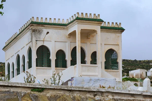 Antigua necrópolis en el cementerio musulmán de Tetuán. Norte de Marruecos . —  Fotos de Stock