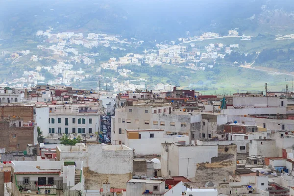 Uitzicht op de Tetouan Medina wijk in Noord Marokko — Stockfoto