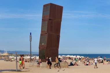 BARCELONA, İspanya - 15 Mayıs 2017: 