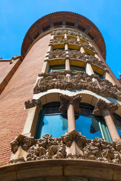 Barcelona Spain May 2017 One Tower Casa Les Punxes Casa — стоковое фото