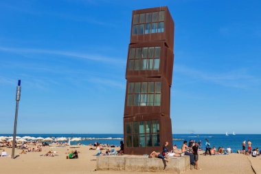 BARCELONA, İspanya - 15 Mayıs 2017: 