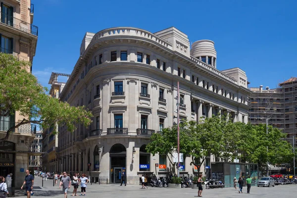 Barcelona España Mayo 2017 Uno Los Antiguos Edificios Históricos Centro —  Fotos de Stock