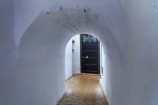 Vista Las Antiguas Murallas Del Barrio Medina Tetuán Norte Marruecos — Foto de Stock