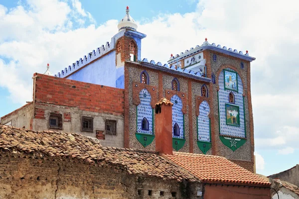 Chefchaouen Marruecos Mayo 2017 Vista Del Edificio Histórico Chaouen Ciudad —  Fotos de Stock