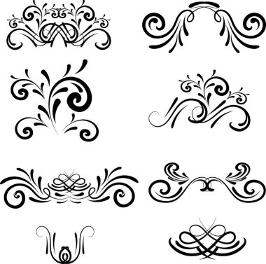 Dekoratif süsleme seti