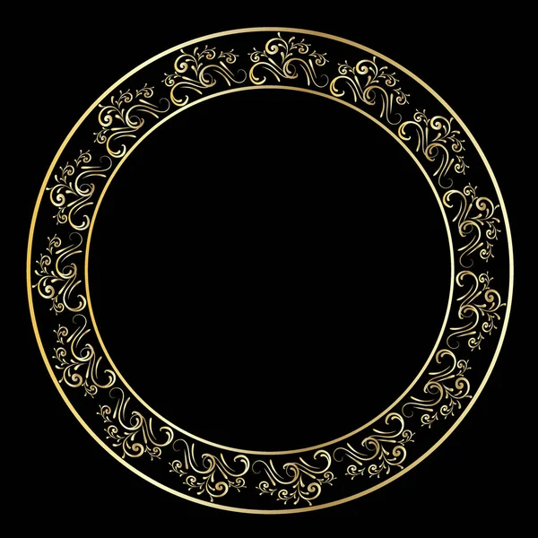 Altın Çerçeve vektörel