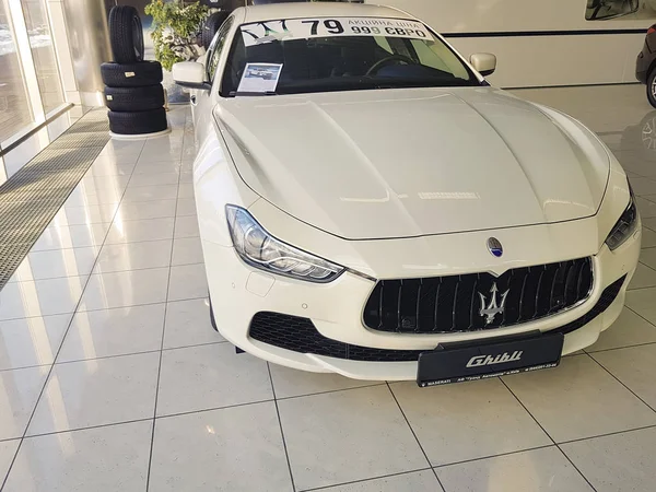 Enero 2018 Ucrania Kiev Motor Show Maserati — Foto de Stock