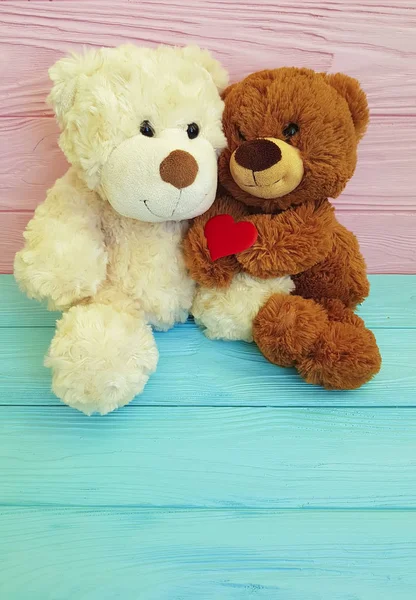 Familia Osito Peluche Juguete — Foto de Stock