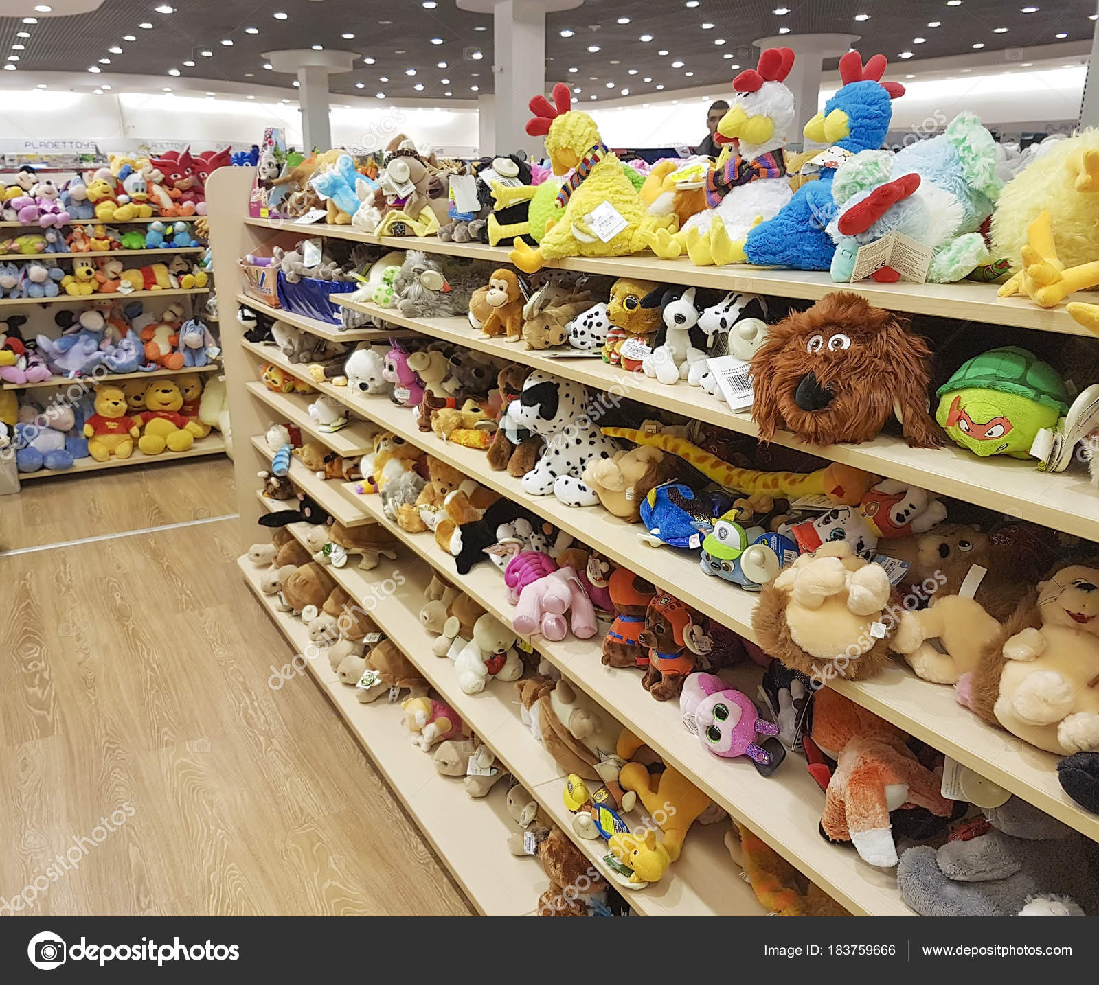February 2017 Ukraine Shelf Soft Toys