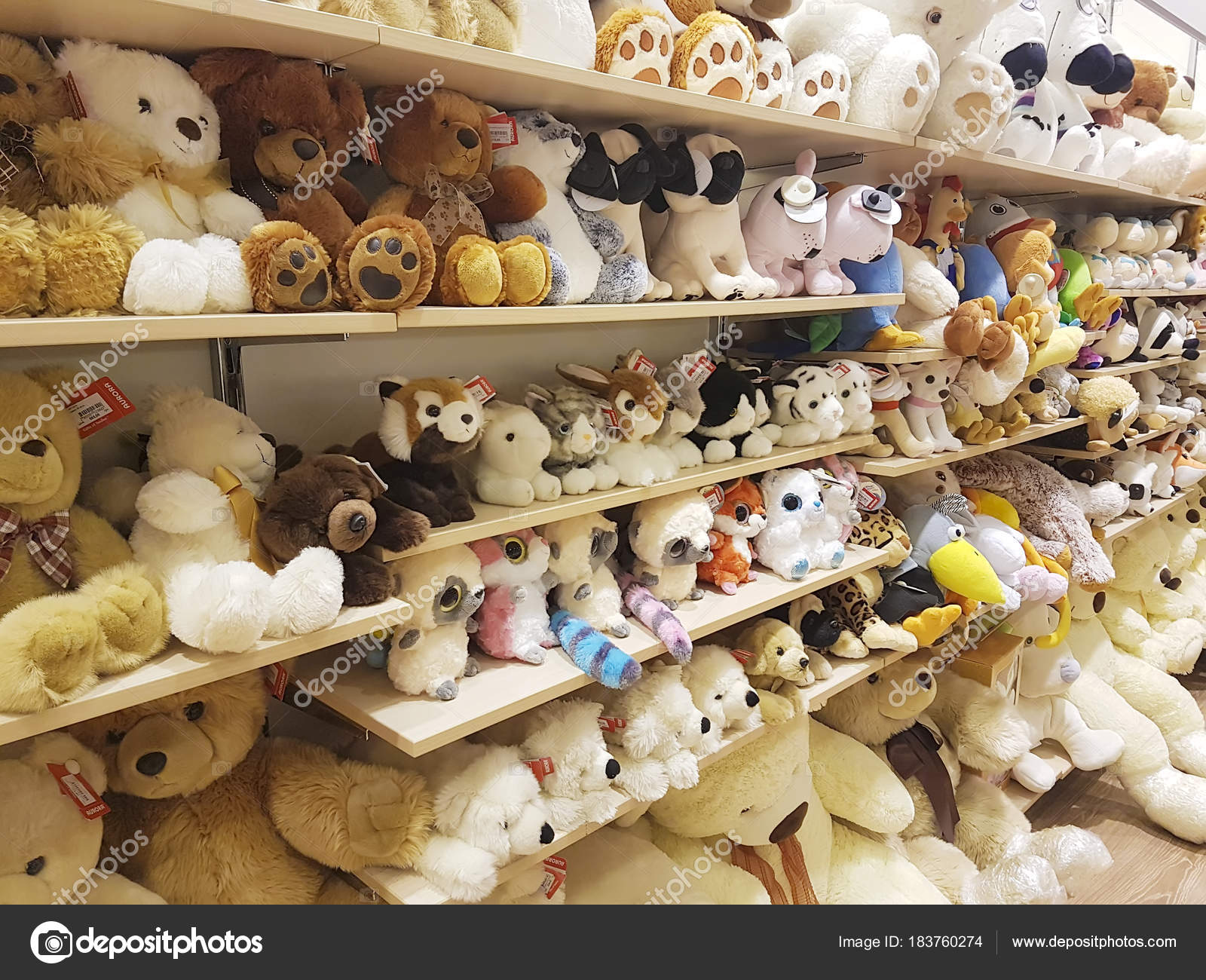 February 2017 Ukraine Shelf Soft Toys