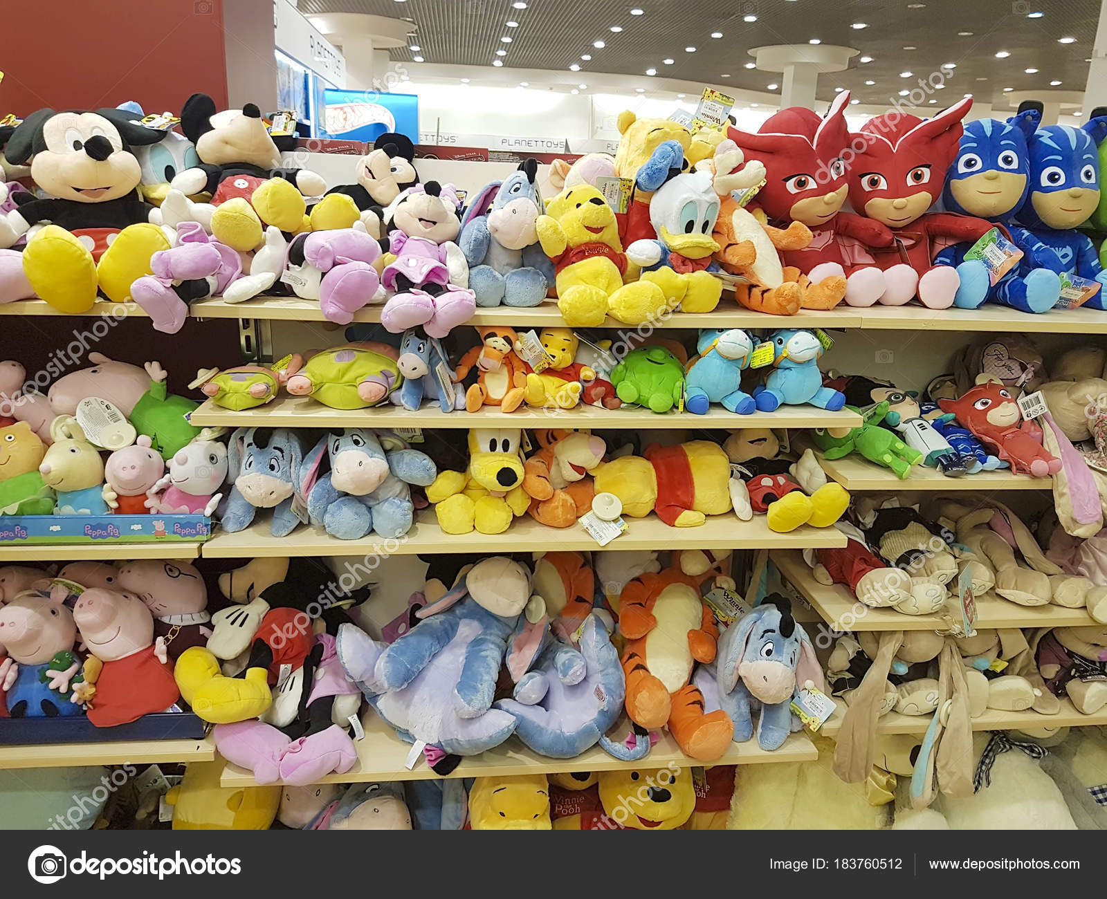 February 2017 Ukraine Shelf Soft Toys