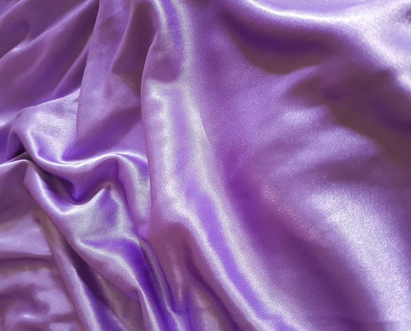 Fundo Tecido Roxo Seda — Fotografia de Stock