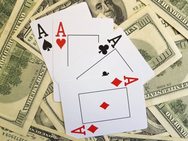 iskambil, dolar arka plan