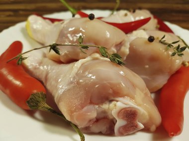 ham ham ahşap, kırmızı biber