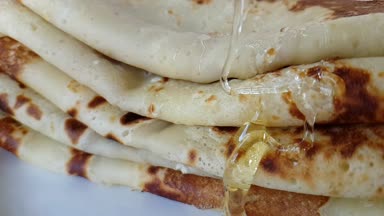 Krep bal ile sulanan