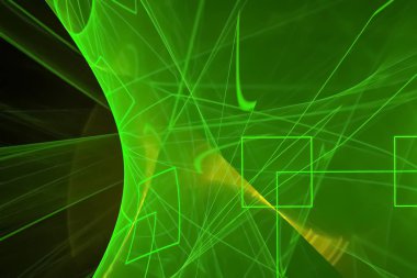 soyut dijital fraktal tasarım arkaplan oluşturma