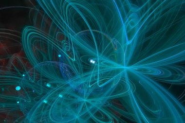 soyut dijital fraktal tasarım arkaplan oluşturma