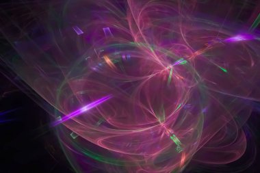 soyut dijital fraktal tasarım arkaplan oluşturma