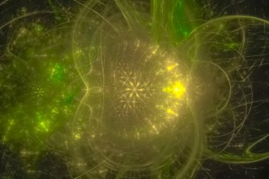 soyut dijital fraktal tasarım arka planı