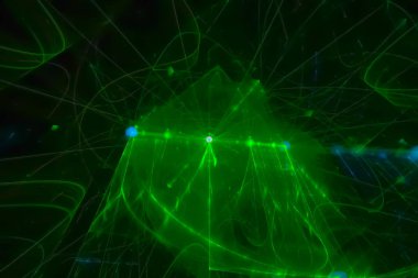 soyut dijital fraktal tasarım arka planı