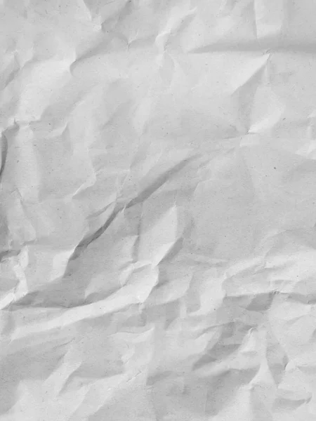 Crumpled Gray Paper Background Texture — Stock Photo, Image