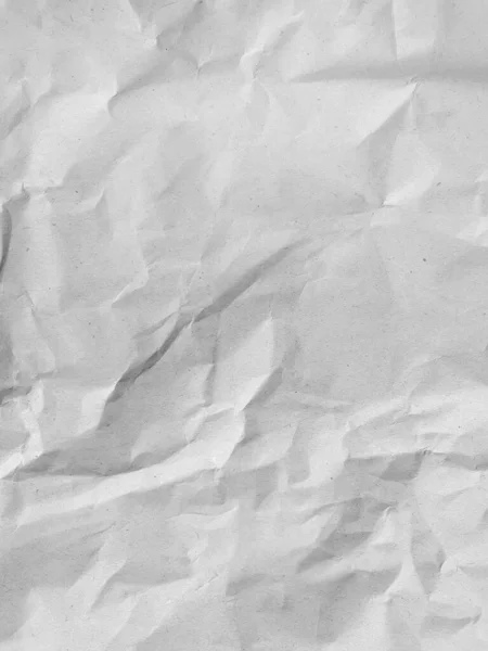 Crumpled Cinza Papel Fundo Textura — Fotografia de Stock