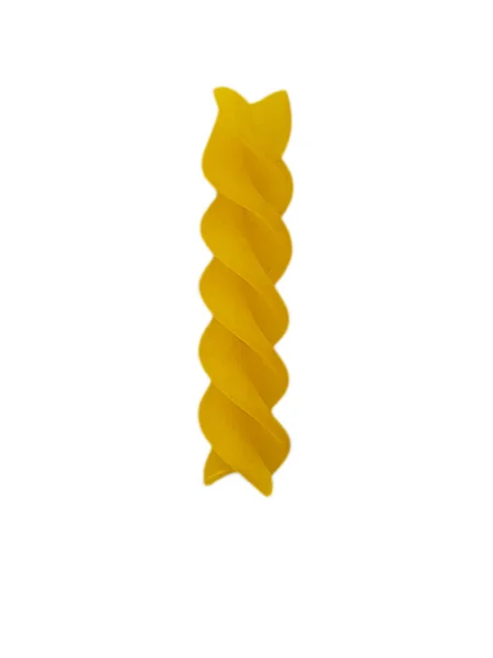 Pasta Espiral Aislada Sobre Fondo Blanco — Foto de Stock