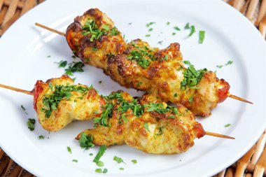 lezzetli ızgara şiş