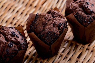 çikolata muffin, fotoğraf menüsü