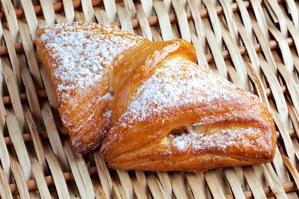 Bun of puff pastry dough — Stock Photo, Image