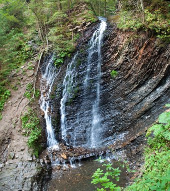Şelale Huk Karpat Dağları'nda