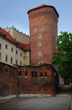 Yüksek kulelerinin Wawel Kalesi