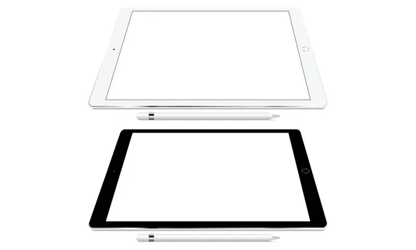 Computadores tablet isolados —  Vetores de Stock