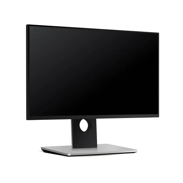 Monitor screen isolated — Stock Vector