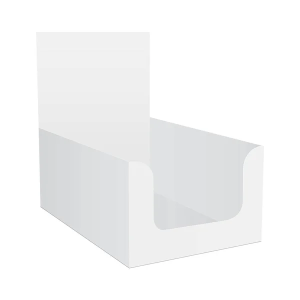 Роздрібна та полична коробка — стоковий вектор